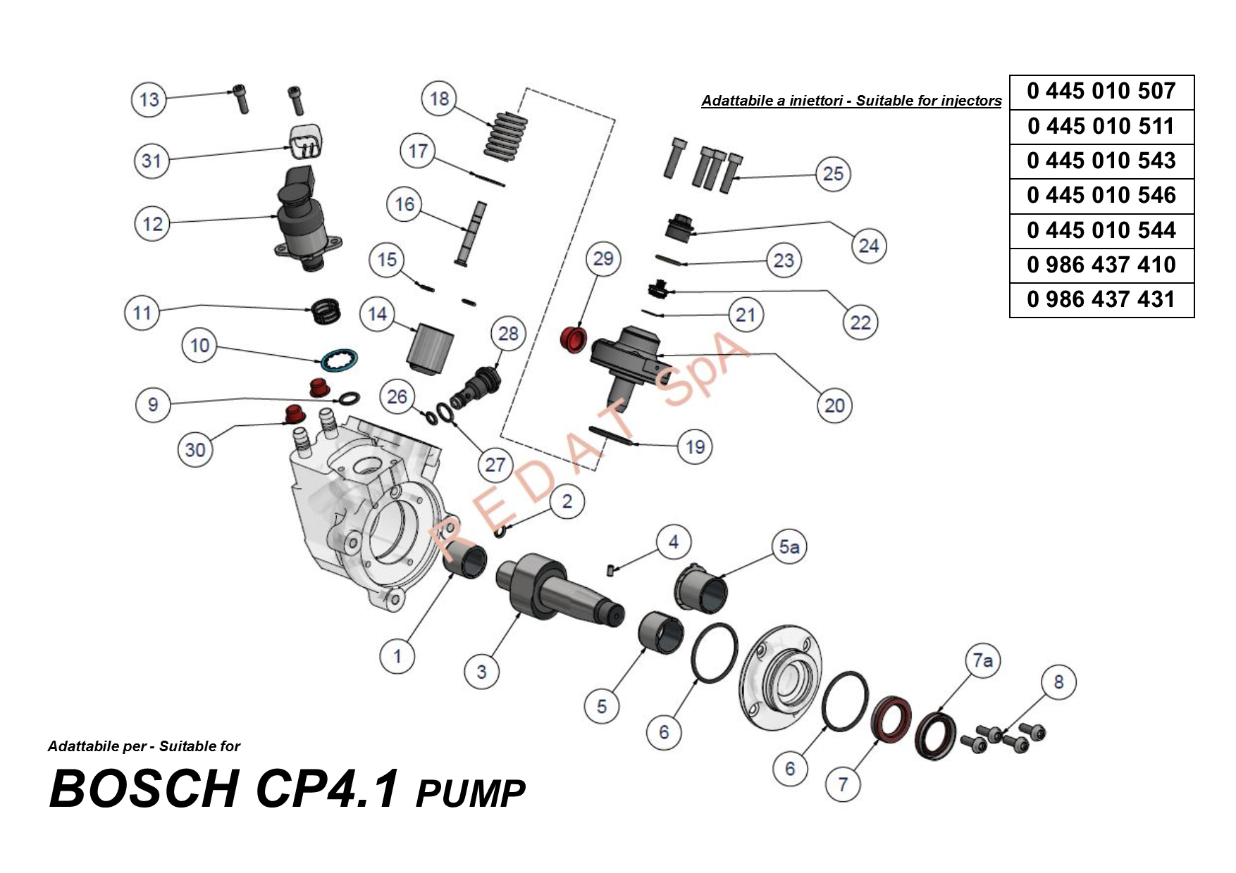 BOSCH CP4.1 PUMP